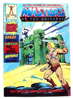 By the power of Grayskull...Masters of the Universe Comic Magazin No. 16: Skeletor inside Castle Grayskull